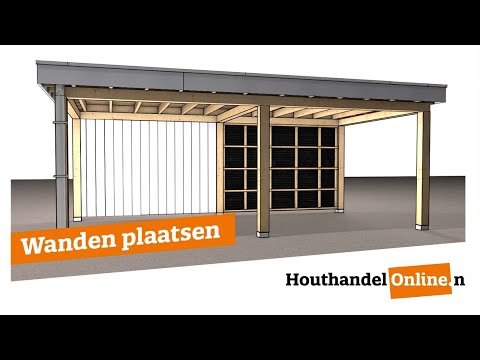 Wanden plaatsen
