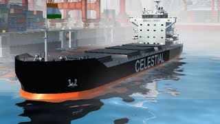 Ship Sim 2019 || Bulk Carrier || Gameplay || Celestial Shipping || Cargo loading || Navigation screenshot 5