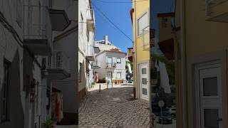 As casas de Nazaré 🇵🇹 em Portugal #viagem