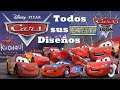 Todos los Diseños del Rayo McQueen en las Películas de Cars, Cars Toons y mi Mini-Opinión de ellos