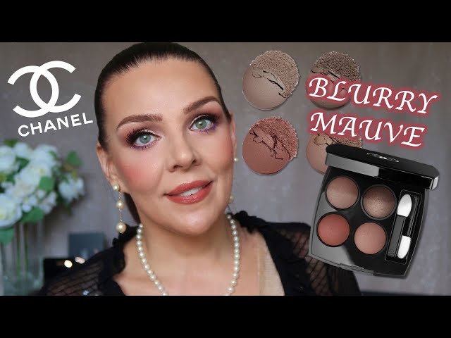 CHANEL LES 4 OMBRES 328 ブラーリーモーヴ アイシャドウ CHANEL 328 Blurry Mauve Eyeshadow: Review, Swatches & Makeup