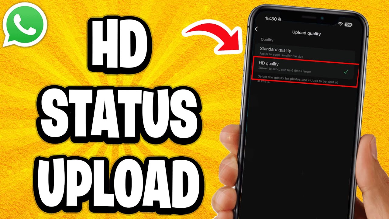 How To HD Status Upload In Whatsapp