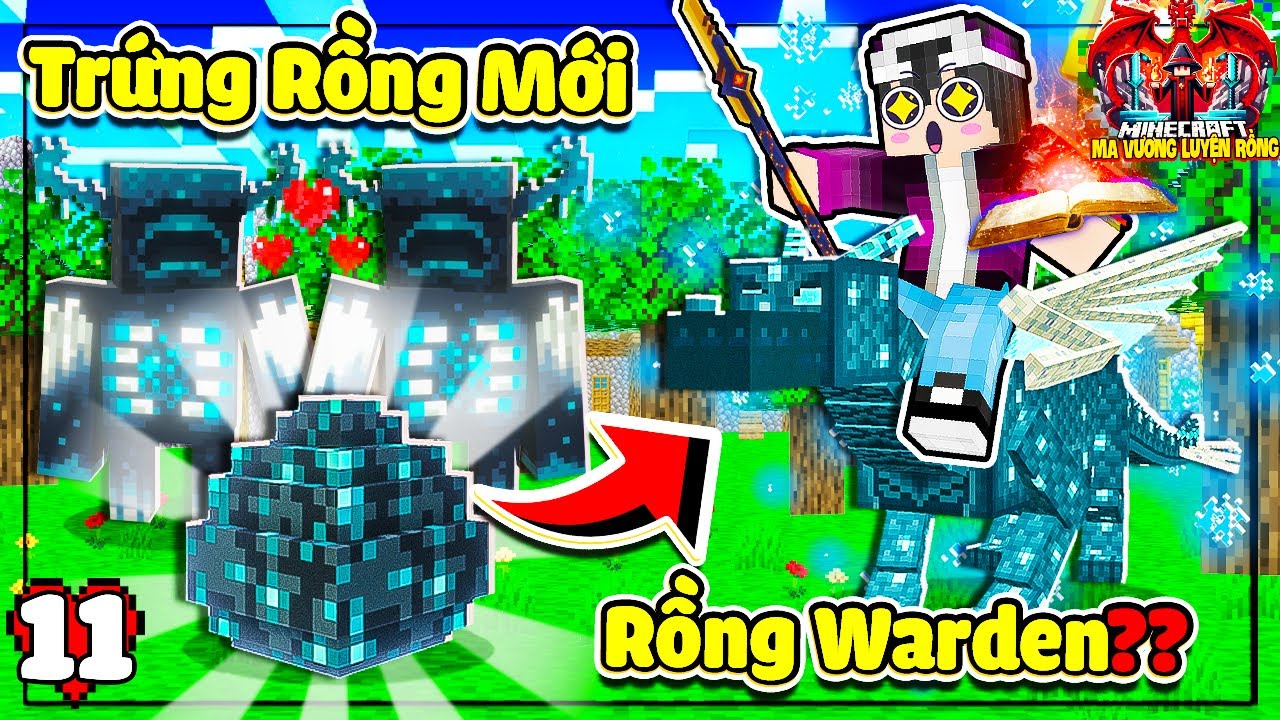 MINECRAFT MA VƯƠNG LUYỆN RỒNG * TẬP 11 | LỘC PHÁT HIỆN TRỨNG RỒNG ...