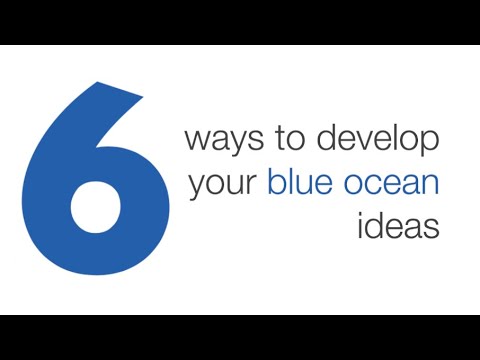 वीडियो: अपने व्यवसाय के लिए नीले सागर की रणनीति कैसे खोजें