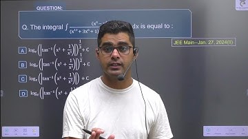 JEE Main 2024 PYQ✅️Indefinite Integration-3✅️JEE Mains & Advanced 2025 #jee2025 #jeemains2025 #maths