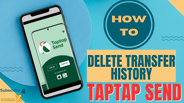How to delete TapTap send  transfer history l Most easiest way l Double Z (2025)