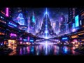 Neon Megacity | 3 Hour 4K Space Screensaver TV Wallpaper