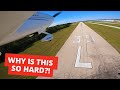 Learning to land a cirrus is not easy cirrus sr20