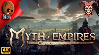 Myth of Empires ПВП сервер Магистратов много не бывает 4К Прохождение #31