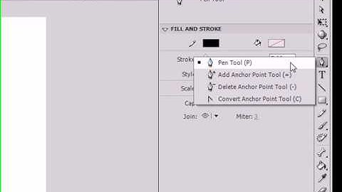 Flash Professional CS4 Basics Tutorial(Pencil Tool and Pen Tool 08)