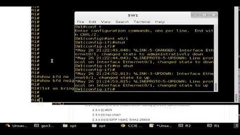 CCIEv5 R&S New Topic - BFD part 1 by Sleek aka Cisco Guru