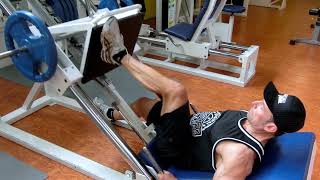 Beinpresse 45 Grad, Einbeinig