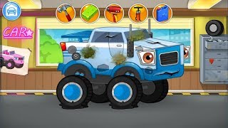 Car Repair Android Game (Repair machines - monster trucks) for KIds screenshot 3