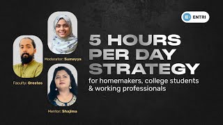 📢5 HOURS PER DAY STRATEGY😍ഈ📰📚 സ്ട്രാറ്റജി നിങ്ങളെ മുന്നിലെത്തിയ്ക്കും!📈🔥FREE PANEL DISCUSSION🔥