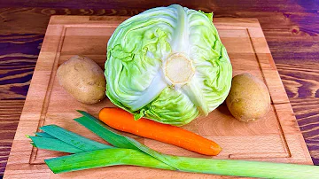 If cabbage, then I cook like this! Very tasty and simple recipe.