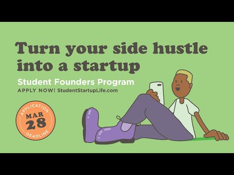 Learn about Student Founders Program | Apply before March 28th