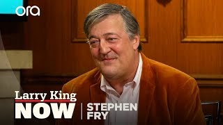 Stephen Fry: I think Trump would be bored as president | Larry King Now | Ora.TV