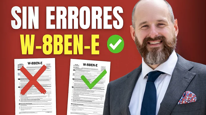 W-8BEN-E aprobado ✅ Paso a paso