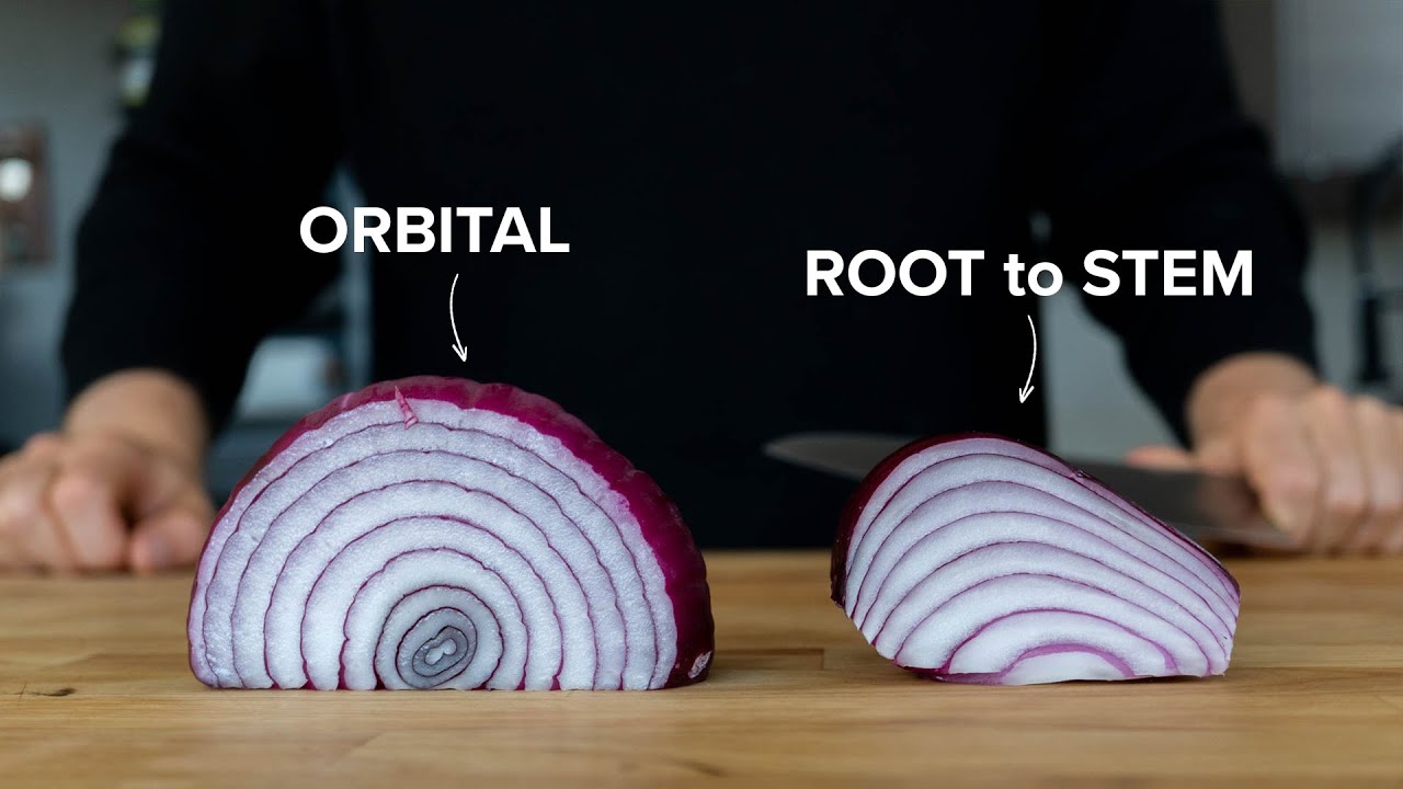 Why I always slice Onions from root to stem