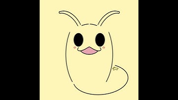 민달팽이 ( Slug ) 친구 그리기 #shorts #art #drawing #cute #illustration #easydrawing