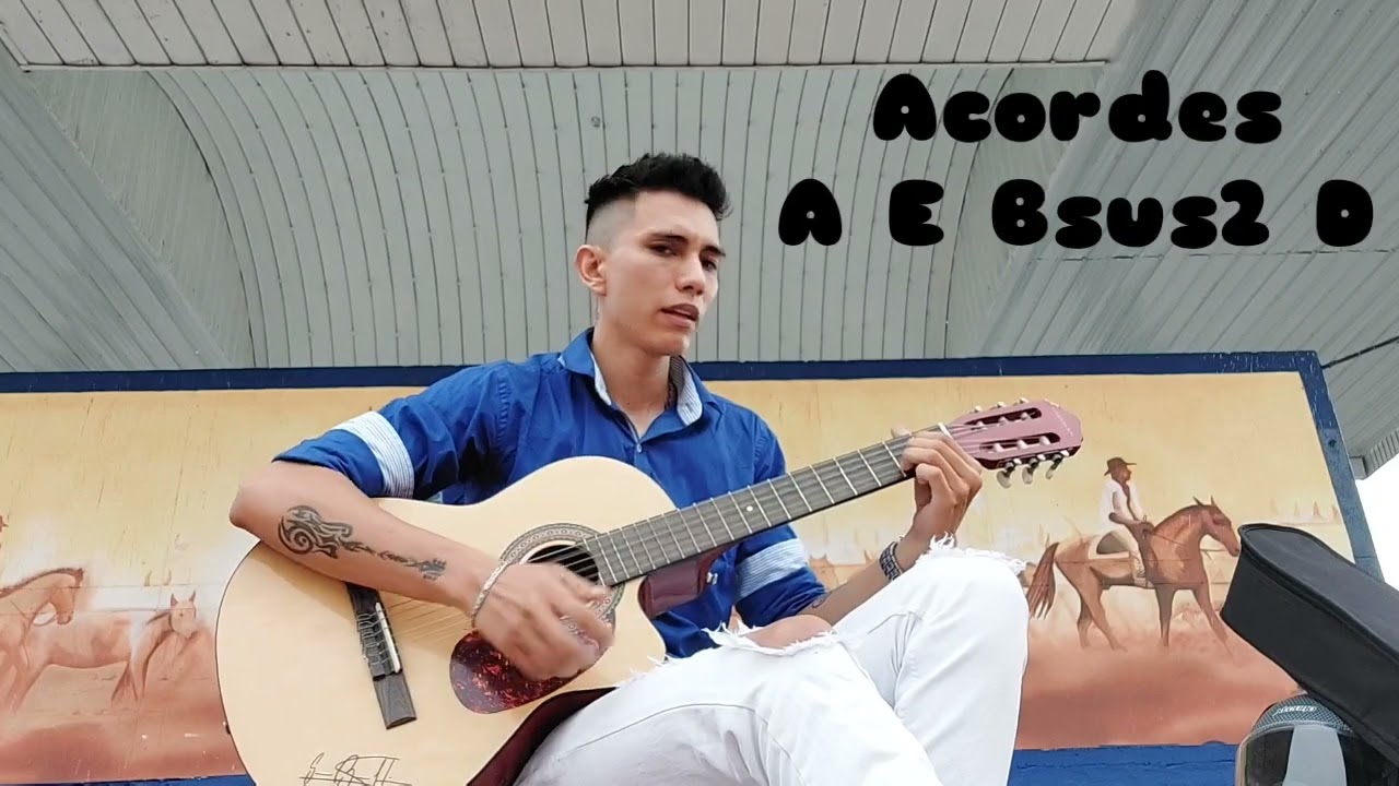 Como tocar en guitarra Caraluna - Bacilos cover acústica tutorial acordes  faciles - YouTube