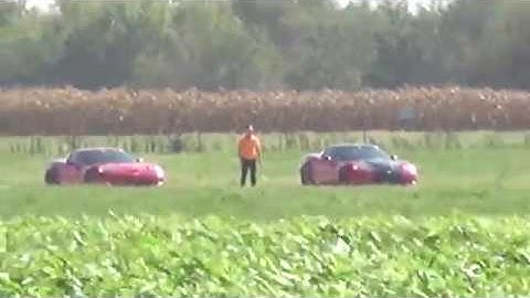 Z06 - 1/2 mile Battle!!