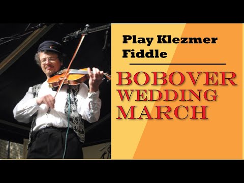 Bobover Wedding March Klezmer Violin Lesson