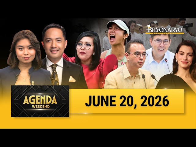 Agenda Weekend | June 20, 2026