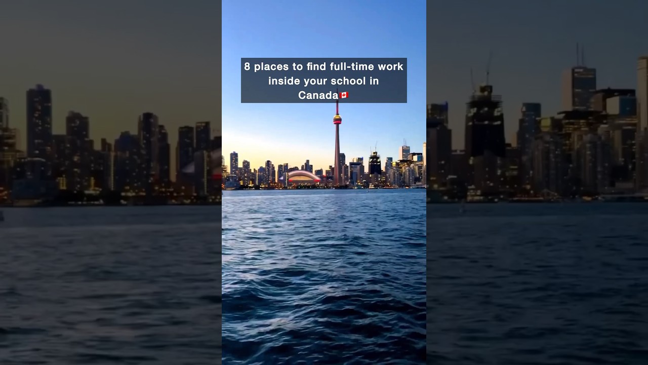 🍁🇨🇦Discover 8 On-Campus Jobs for Canadian Students🇨🇦: Earn While You Learn! 