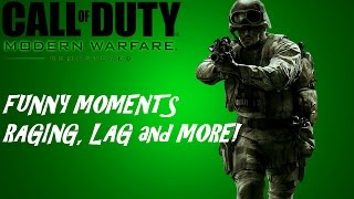 Modern Warfare Remastered - Funny Moments (Raging, 1v1, Lag, Epic Gun Fights)