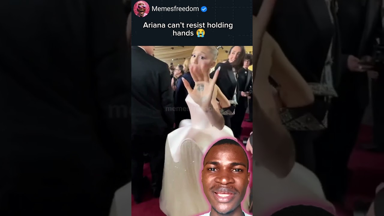 Ariana can’t resist holding hands 😭