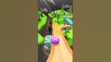 Sky Rolling Ball 3D - Gameplay Shorts Level 64