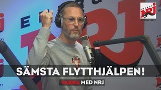 SÄMSTA FLYTTHJÄLPEN! [VAKNA MED NRJ] - NRJ SWEDEN