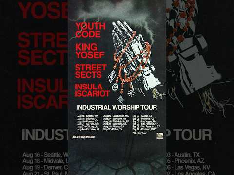 THE TIME HAS COME- INDUSTRIAL WORSHIP TOUR. On-sale: Friday July 18th @ 10 AM Local Time #youthcode