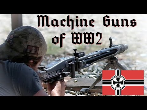 Video: German MG-34. Machine gun ng World War II