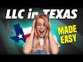Texas LLC Setup Guide - How To Start an LLC in TEXAS (2025)