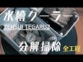 【アクアリウム】ZENSUI TEGARU2 水槽クーラー分解掃除