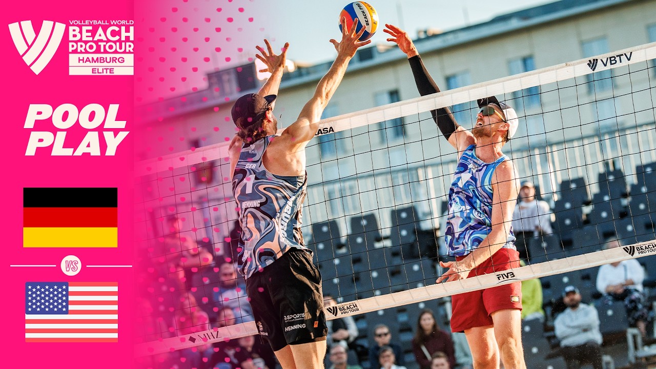 Henning/Pfretzschner, L vs. Schalk/Shaw - Pool Play Highlights | Hamburg 2026 #BeachProTour