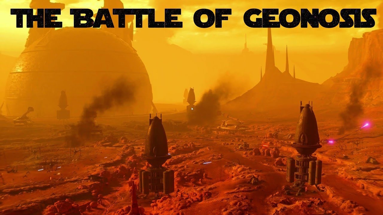 Star Wars Battlefront The Battle of Geonosis - YouTube