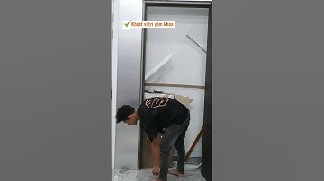 Xem Lắp đặt Cửa Nhựa ABS Hàn Quốc Có Dễ Hơn Lắp Cửa Composite Và Cửa Gỗ Công Nghiệp Hay Không Nhé