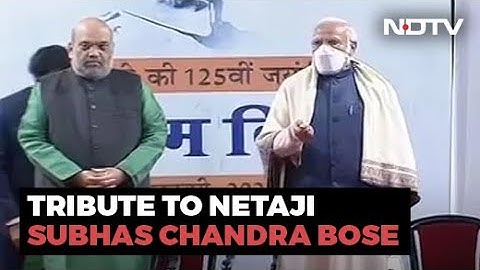 PM Modi Unveils Netaji