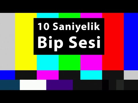 Bip Sesi 10 Saniye, Sansür Sesi, Bozuk Ekran Sesi, Tv Efekti