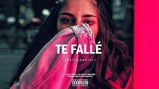 Reggaeton Beat - “Te Fallé” 💔😔 | Beat Reggaetón Instrumental
