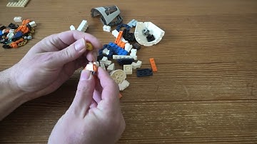 Building Lego City  Deep Space Rocket And Launch Control SET 60228 PART 1 4K