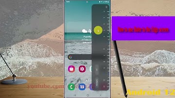 Samsung Galaxy S22 Ultra : How to use Ruler to the Edge screen