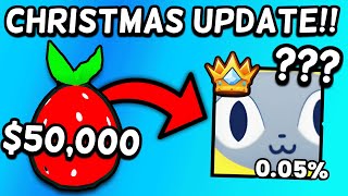 Opening ??? NEW CHRISTMAS EGGS for NEW HUGES?! (Pet sim 99)