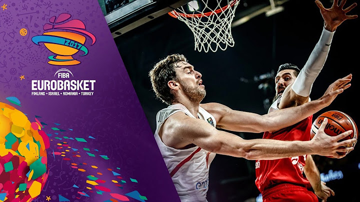 Spain v Turkey - Full Game - Round of 16 - FIBA EuroBasket 2017