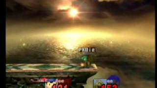 Smash Bros Brawl- Ness (Marx) vs. Pokemon Trainer (PKDie)