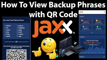 How To View Backup Phrases with QR Code | Crypto Wallets Info