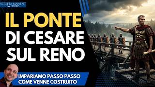 Il ponte di Cesare sul Reno. Come l'hanno costruito?